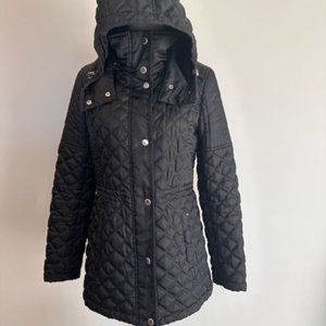 Marc New York Calypso quilted anorak coat jacket black small